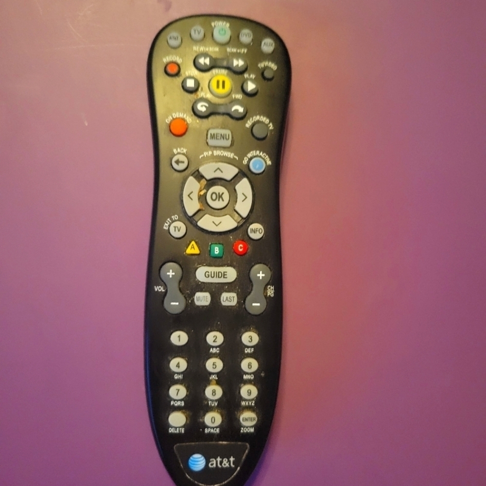 AT&T Uverse S10-S4 U-Verse Universal Remote Control for ATT. Does not i…